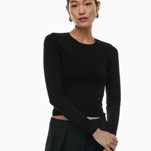 2 FOR $20 ITEM- Babaton Aritzia Classic Black Long Sleeve Tee